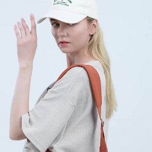 Nylon Shoulder Bag For Work And Travel Large Capacity Crossbody Purse Versatile Solid Color Satchel for Women and Men