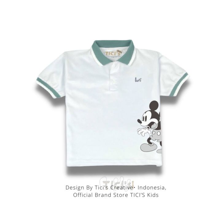 Ticiskids Polo kids Bayi Baju anak Premium Original Ticis Polo