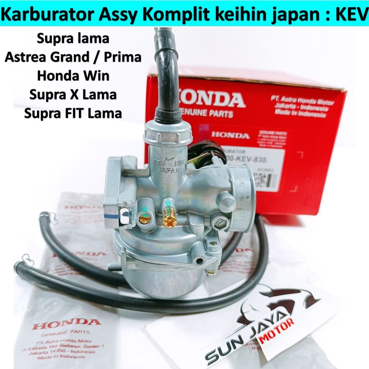 Karburator Assy Keihin Japan Supra Xlama Astrea Grand Supra Fit