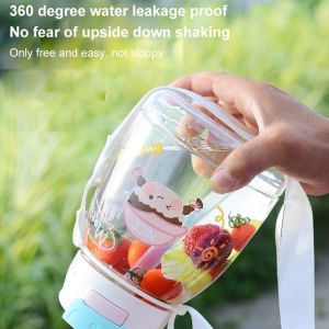 Botol Minum Anak Big Belly FREE Sticker FREE Tali Sedotan 2IN1 BPA FREE