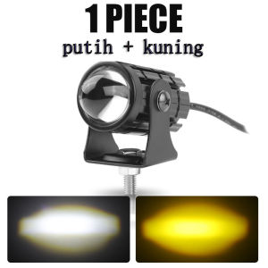 Lampu Tembak Laser Led D2 Owl laser 2 Warna Super Terang Putih Kuning Jauh Dekat