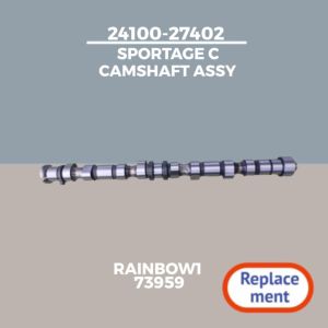 2410027402 CAMSHAFT ASSY FOR KIA SPORTAGE C (REPLACEMENT) PART #: 24100-27402: 2410027402