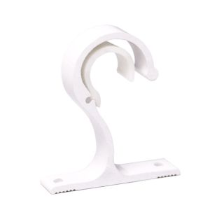 HUNIU 1 cái Thiết thực Phụ kiện trang trí nhà Bền Dày Thanh treo rèm Giá treo rèm Giá đỡ Giá treo rèm