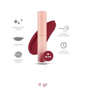 HANASUI MATTEDORABLE LIP CREAM & LIP CREAM GLAM