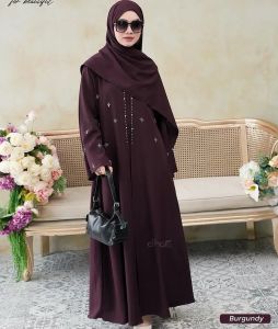 Mecca Signature Dress Bahan Ceruty Mix Payet Dress Kondangan Wanita Terbaru 2025 Kekinian Viral COD