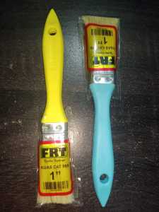 Kuas Cat Tembok Besi Kayu 1"inch - Paint Brush