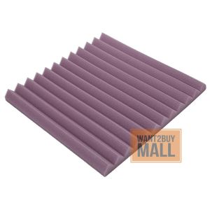 1pc Wedge Soundproof Sponge Sound Stop Absorption Panel Recording Studio Acoustic Foam Span Kalis Bunyi Suara KTV Kedap