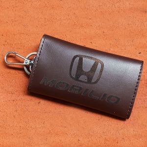 Dompet STNK Kulit Sapi Logo Mobilio Warna Coklat-Garansi 1 Tahun