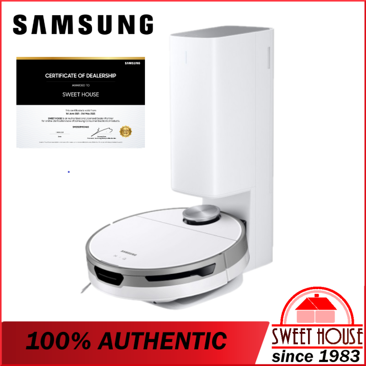 Samsung Robotic Vacuum Cleaner VR30T85513W/ME Jet Bot+ with LiDAR