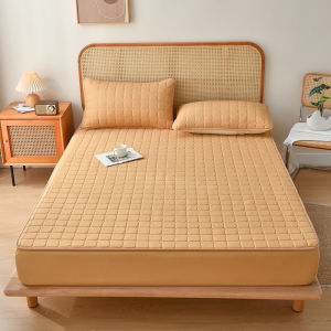 Waterproof Bed Sheet Protector Mattress Protector A-class Mattress Protective Cover Dustproof Bed Cover Non-slip Fitted Sheet Mattress Cover