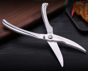 Kéo Làm Bếp Liền Khối Thép Không Rỉ Đức Kéo Làm Bếp Đa Năng Kéo Cắt Xương Gà Mạnh Mẽ Dụng Cụ Nhà Bếp Chuyên Nghiệp