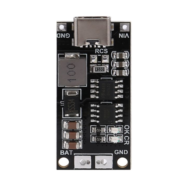 Type-C to Step-Up Boost LiPo Polymer Li-Ion Charger Module for 18650 ...
