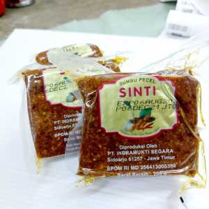 Bumbu Pecel Sinti Khas Sidoarjo Jawa Timur- Indonesia.