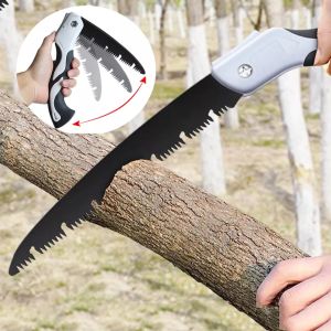 Gergaji Lipat Portabel Folding Wood Hand Saw Dapat Dilipat Gagang atau Pegangan yang Begitu Nyaman dan Antislip Material Stainless Steel