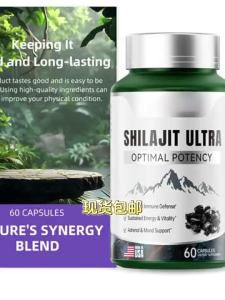 Shilajit for Men Women Shilajit with Naturally Fulvic Acid & L-Arginine Himalayan Shilajits for Extra Power Stamina & Immune Support Non-GMO Made in USA 0 Capsules 100mg
