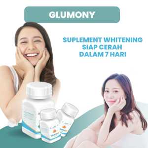 Ubat Pemutih Badan Seluruh cepatPemutih Badan Collagen Supplement For Woman And Man Glumony Original