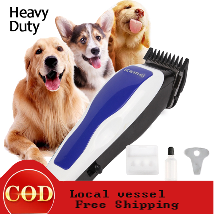 COD】Professional Hair Clipper Razor Dog Heavy Duty Rechargeable