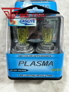 Cặp bóng pha ô tô H4 100w ánh sáng vàng. Bóng pha pha sương ô tô 12/24v.