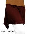 MINI SKIRT MUSLIMAH FLARE (S to PLUS SIZE). 