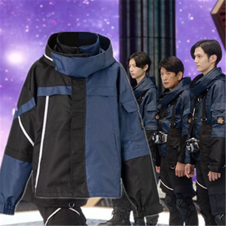 Anime Mask Rider Geats Jacket Polar Foxes Team Uniform Everyday Cosplay ...