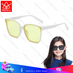 IMPALA QT1005W Fashion Sunglasses for Kids Anti Glare Sun Glasses for Boys and Girls Sports Eyewear UV400 Protective HD Lens for 2-10 Years Old Child Children