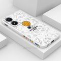 Casing For vivo y02s phone case Silicone TPU soft shell latest astronaut pattern new design Send the same Color lanyard. 