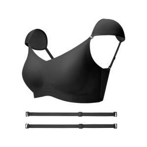 Maniyun 2-in-1 Shapewear Bra With Detachable Shoulder Pads Non-wired Comfortable Seamless Bra