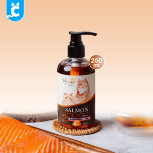 Pari น้ำมันปลาแซลมอน ลดขนร่วงบำรุงขน ช่วยเจริญอาหารสำหรับสุนัขและแมว Dog Cat Salmon Oil CleverPet