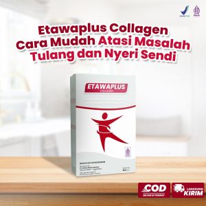 Etawaplus Collagen - Susu Kambing Etawa Dengan Collagen Rendah Gula Tinggi Kalsium Menjaga Kesehatan & Kepadatan Tulang Cegah Osteoporosis Gangguan Pernafasan Asma Batuk Isi 200gr