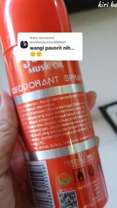 JOVAN Musk Oil Deodorant Spray 150ml Original  Deodorant Spray Tahan Lama BPOM.