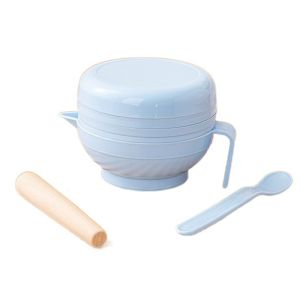 GDSELL 7Pcs Portable Food Grinding Bowl Set Citrus Juicer Stackable Food Masher Maker Multi Functional Easy To Use Toddler Food Mills with Mash Bowl Fruit