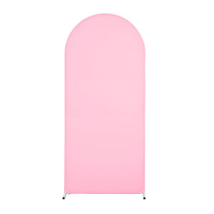 6/6.6/7.2ft Wedding Arch Backdrop Cover Double Sided Arched Shape Stand Cover Party Banquet Decoration Supplie