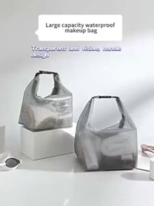 Large capacity Waterproof Portable Cosmetic Makeup Skin Care Beach Wash Travel Bag Pouch Organi zer