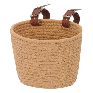CLOTH Có thể điều chỉnh Giỏ xe đạp Thiết kế có thể tháo rời Dung lượng lớn Túi đựng xe đạp Thực tế Chấm màu sắc Giỏ trước tay lái Đạp xe ngoài trời