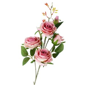 TIEZI STUDIO Handmade Artificial Rose Flower Realistic Real Touch Fake Flower Photography Props Artificial Simulation Big Rose Valentines Day Favors