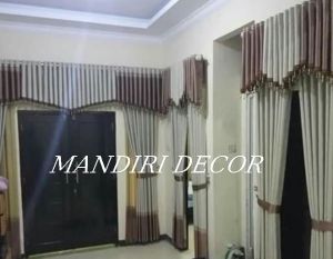 Gorden Poni smokring 1 Set Bahan Blackout Import Premium Jendela Dan Pintu Minimalis Murah Tapi Mewah