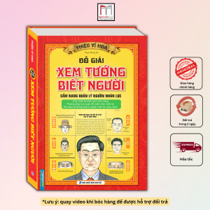 SÁCH - Đồ giải xem tướng biết người (cẩm nang quản lý nguồn nhân lực) bìa cứng