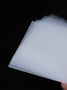 Multiple Specifications PVC Translucent Plate Colorful Sheet Polycarbonate PCPP Frosted Plastic Thin Boar Thickness0.3-2mm