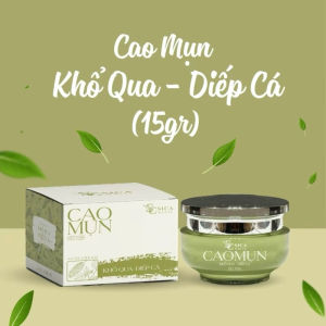 Cao mụn khổ qua diếp cá Sica White 15G Kem mụn lotion hỗ trợ da dầu mụn không sưng đỏ bong tróc