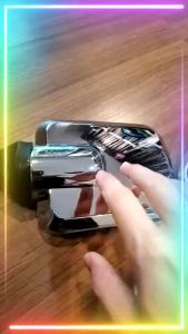 Loseri PREMIUM Truck lorry Chrome Side Mirror Universal 12x15cm Universal Modify HinoLori lori Chrome Side Mirror Universal 12x15cm Universal Modify Hino 12x15cm lori Chrome Sisi Cermin Universal 12x15cm Universal Ubah Suai HinoLori lori Chrome