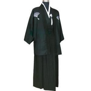 SHUNAICHI Black Traditional Japanese Samurai Kimono Mens Bathrobe Loose Style Sauna Home Outfit Belt Long Shirt