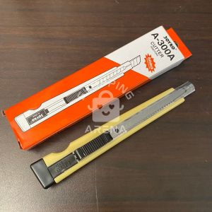Cutter JOYKO Kecil SATUAN A-300 Ukuran Knife Warna Barang Pengukir Tajam Serbaguna ATK Perkantoran Peralatan Perlengkapan Kantor Alat Tools Cut Iris Irisan Potong Stationery Runcing Sekolah Ukir Benda Rumah Pemotong Kertas Pisau Shopping Arena Malang