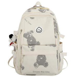 MDSK 【School reopen】School Backpack Large Capacity korean Style School Backpack Laptop Backpack school bag for girls 学生书包
