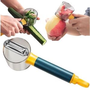 Stainless Steel Peeling Knife Multifunctional Storage Type Hand Protection Vegetable and Fruit Skin