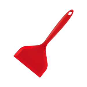 Nonstick Heat Resistant Spatula Wide Mouth Silicone Turner For Steaks Pancakes Safe Kitchen Essential Tool