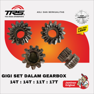[TRS] GIGI SET DALAM GEARBOX KAISAR NOZOMI 150 200 GIGI 11T 14T 14T 17T