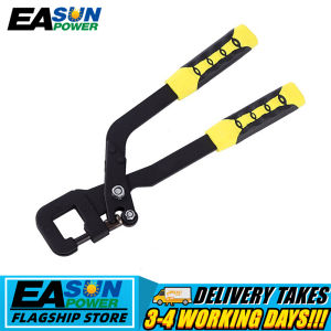 Handle Stud Crimper Alloy Light Steel Keel Clamp Pliers Handle Fastening Work Plier Ceiling Keel Riveting Clamp Fixed Ceiling Mounting Punching Forceps