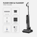 Tineco Floor One S6 FlashDry Wet Dry Vacuum Cleaner Floor Washer | 35min Runtime | 85°C Hot-Air Self Clean | Dual-sided Edge Clean. 