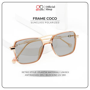 DJAVA OPTIK - Frame Coco - Kacamata Photocromic Normal Pabrik Kotak Plastik Kokoh