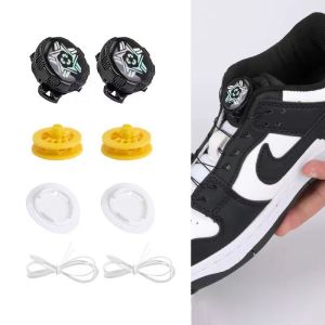2PCS/Set Automatis Rotating Shoelace Buckle Tali Sepatu Putar tali sepatu boa system tali sepatu putar boa